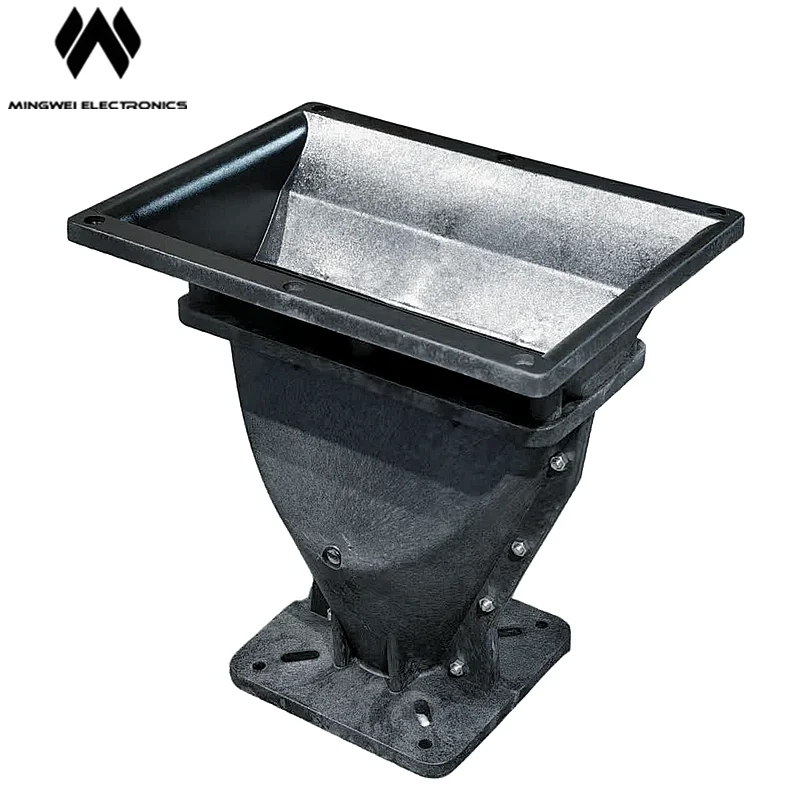 

MMW Audio 1.4、2 Inch Throat Compression Driver Horn for Line Array Speaker 262Lx195Wx267H Size Line Array Speaker Accessory