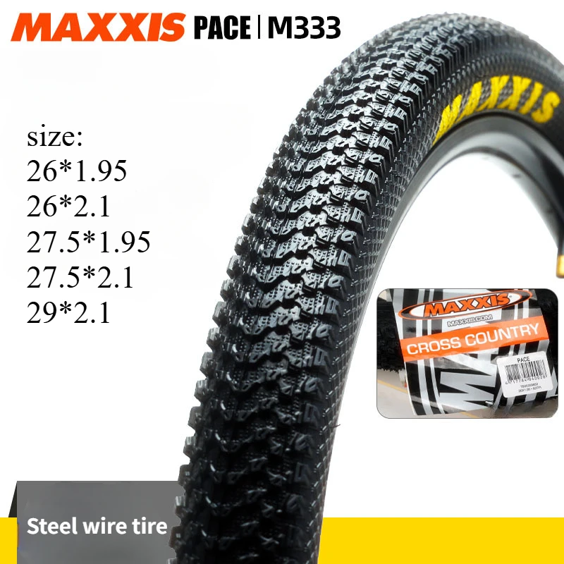 M333 PACE Mountain Bike Tire Ultra Light Stab Resistant tubeless Tires 26/27.5/29 inch x 1.95/2.1/2.25er for MTB off-road Maxxis