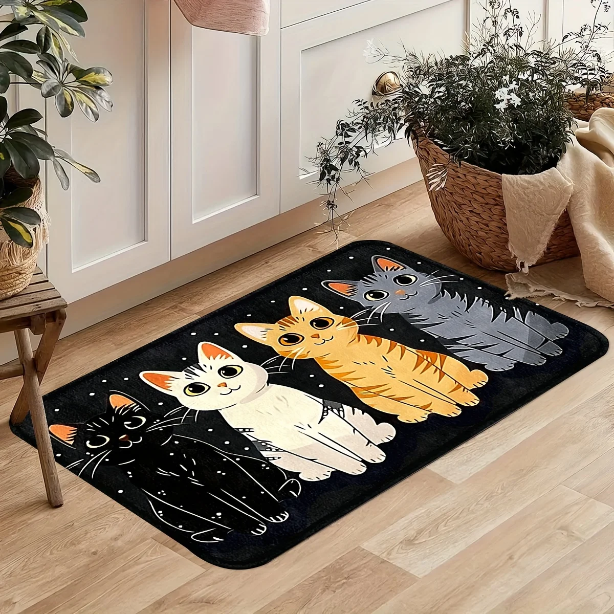 VIKAMA-alfombra larga con dise - Kitchen Flooring Commercial reseña y precio