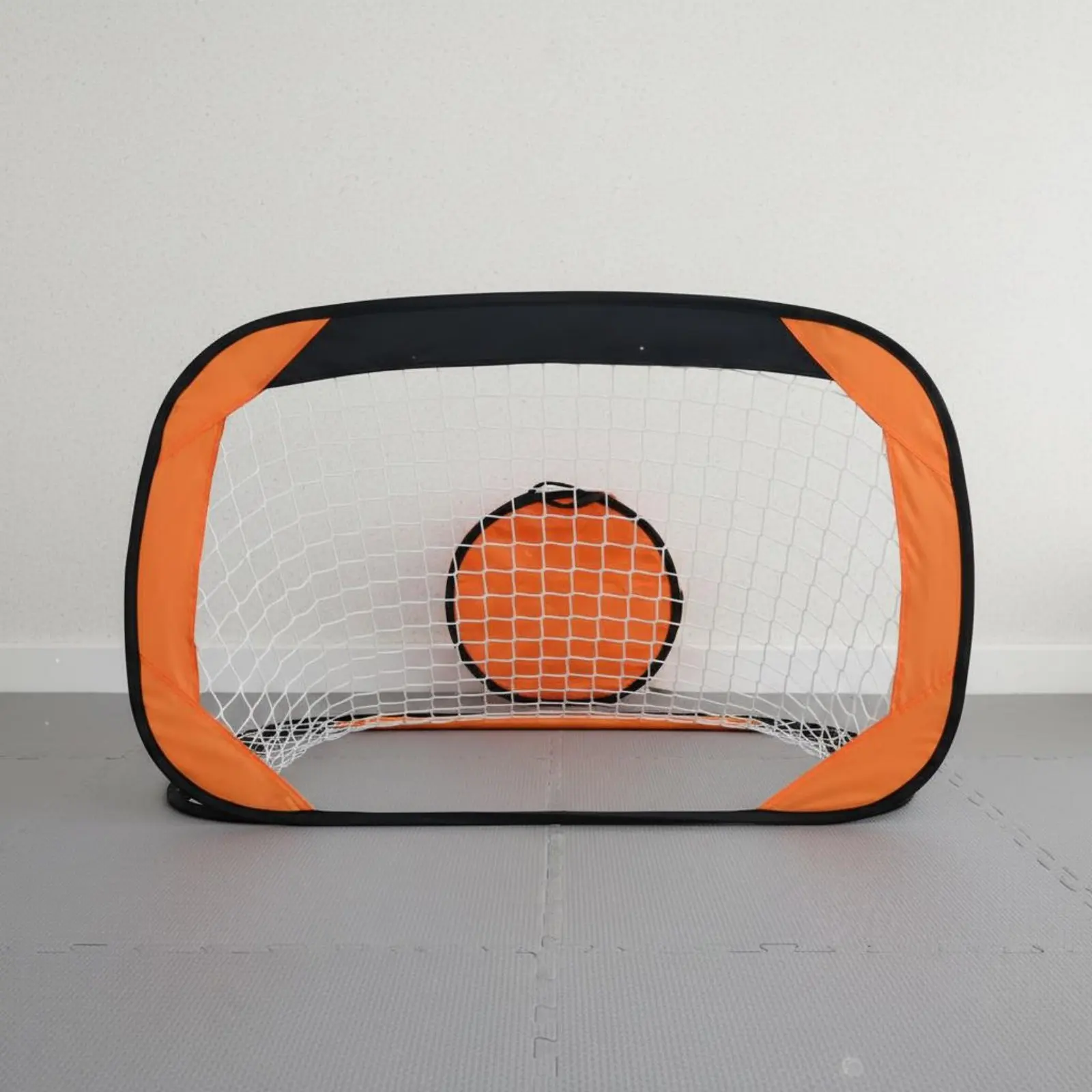 

Kids Kickball Net Lightweight Portable Kickball Net Sturdy Construction Reversible Design for Indoor