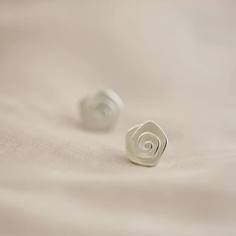 REETI 925 sterling silver rose stadniny kolczyki dla kobiet elegancka biżuteria ślubna pendientes mujer moda 2019 Brincos — zdjęcie 3