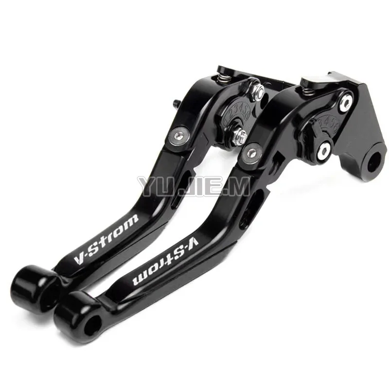 For Suzuki DL650 V-Strom/XT 250 Vstrom 650 2011-2022 Motorcycle Adjustable Extendable Folding Brake Clutch Levers Handle Grip