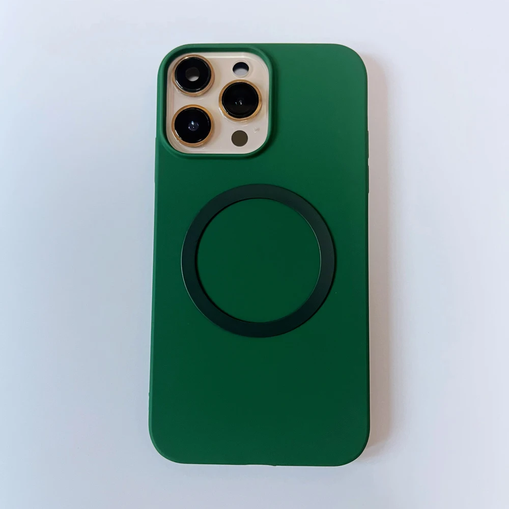 Big Hole Camera Magnetic Phone Case For XR to 14Pro DIY Case XR like 14 pro XR to 15pro Soft Protect Cover