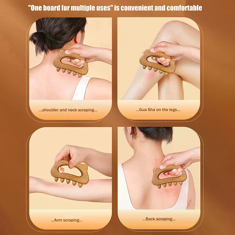 

Деревянная массажная доска, лимфодренаж, деревянный массажер, щетка меридиана для живота, для моделирования тела, уменьшения целлюлита