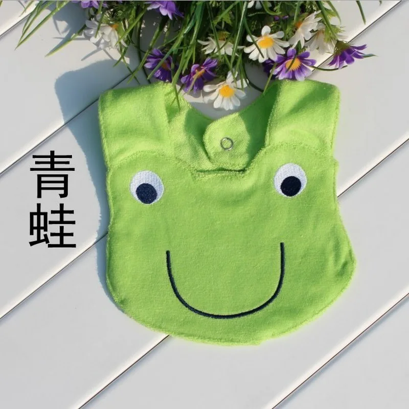 

Cute Cotton Baby Bib Three-dimensional Animal Modeling Soft Baby Bib Cute Unisex Newborn Burp Cloths