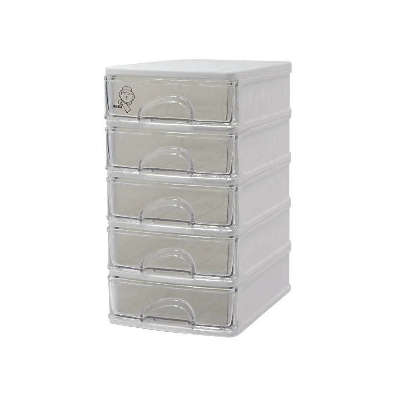 5 Layer Multi-Function Plastic Organizer Box Drawer Storage for Desktop