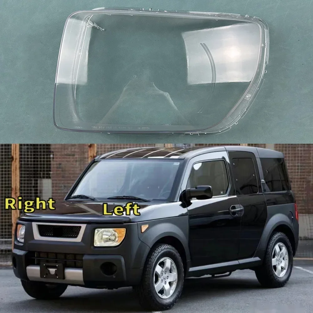 

For Honda Element 2002 2003 2004 Headlamp Transparent Shell Lampshade Lamp Shade Front Headlight Cover Lens Plexiglass