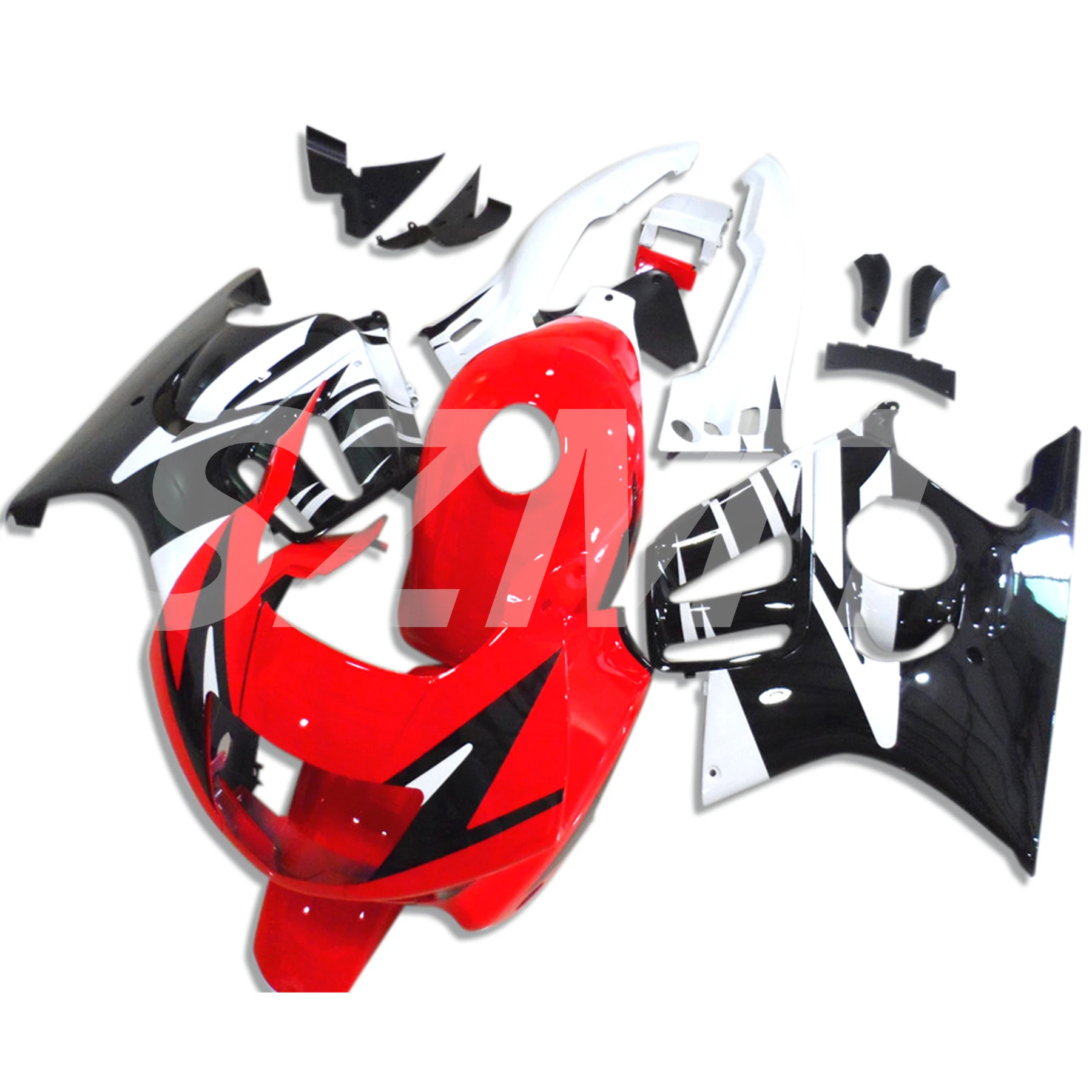 

Motorcycle Fairing For HONDA CBR 600 F3 CBR600F3 1995 1996 CBR600F3 95 96 CBR600F3 1995- 1996 Red White Black Fairing Kit