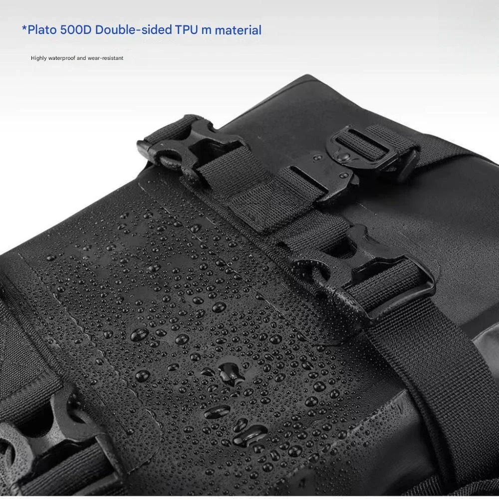 Multi-functional bumper guard bag for VOGE DS525X and DS900X, waterproof and scratch-resistant side bag for motorcycle touring.