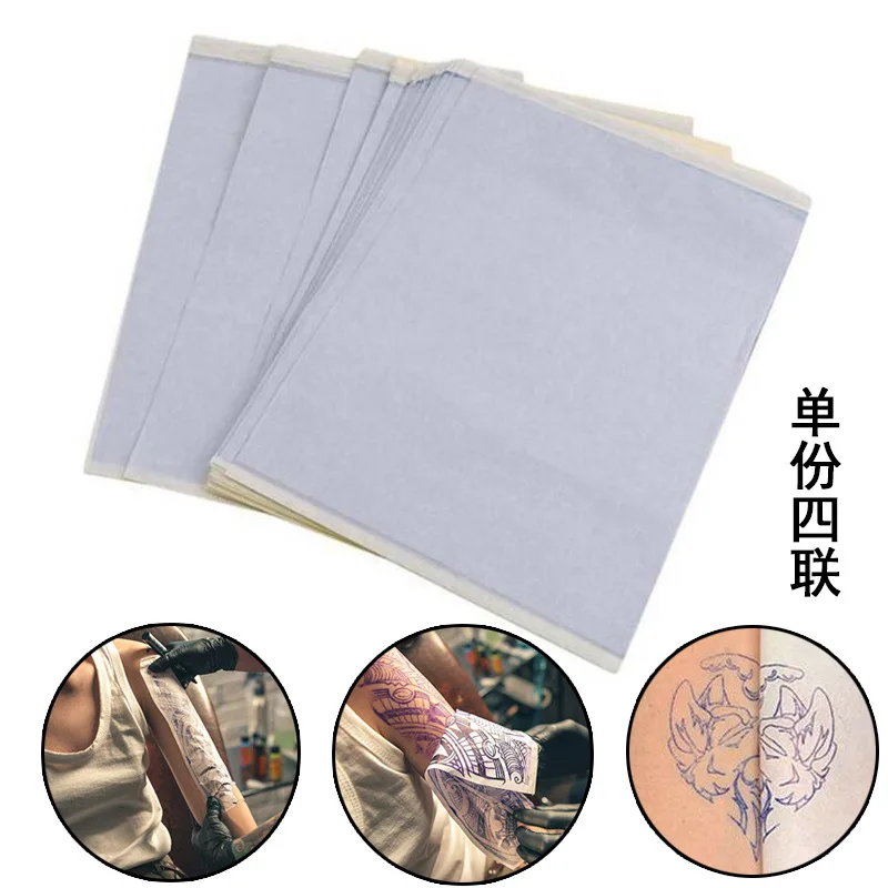 10 Sheets Tattoo Transfer Paper Stencils Spirit Master Freehand A4 Size Thermal Paper Tattoo Printer Machine Accessories