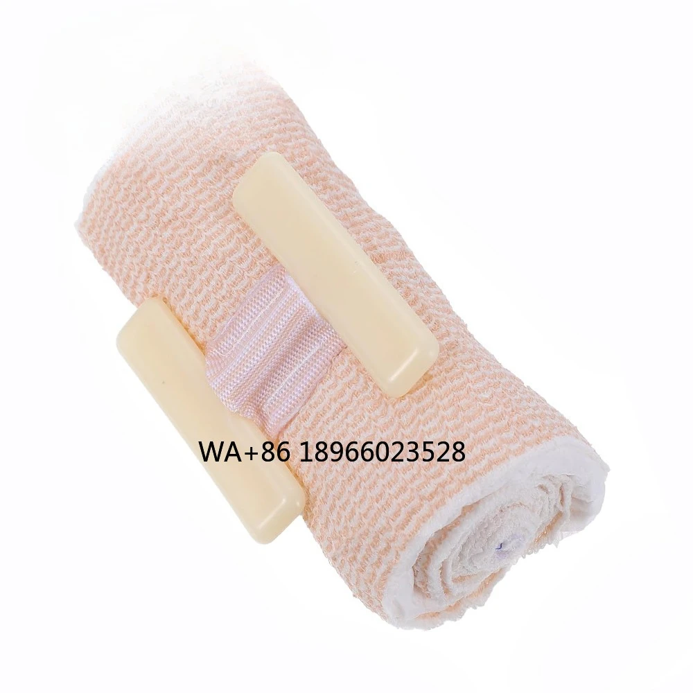 Bandagem hemostática de compressão tipo H 12cm x 3,5m - curativo de emergência sem látex para sangramento pesado em acidentes e fazendas