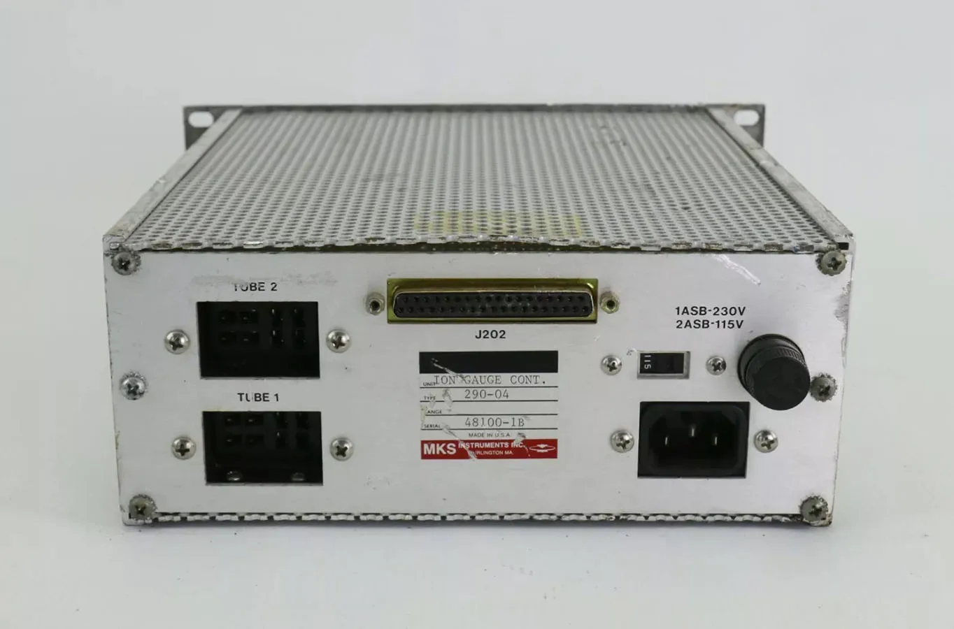 CONTROLLER GAUGE ION TYPE 290 MKS (PARTI) 290-04 Controller manometro ionico MKS