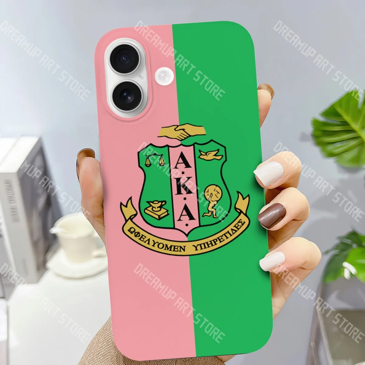 alpha-kappa-alpha-iphone-17-16-15-14-11-pro-max-13-12-air-mini-xr-xs-x-8-7-6-6s-plus用ソフトシリコン耐衝撃カバー