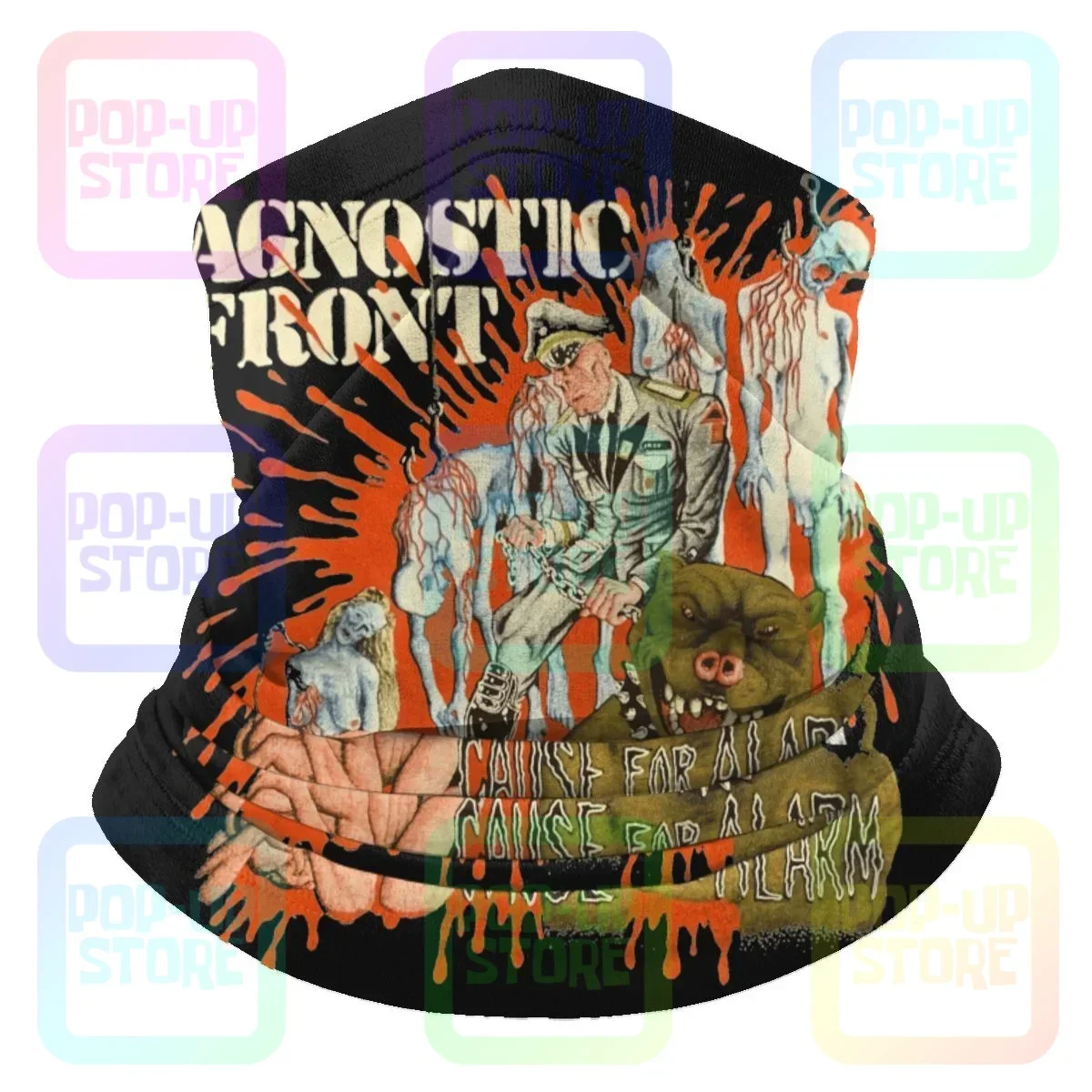 

Agnostic Front Tour Cro Mags 1986, Warzone Sick Of It, все гетры из микрофибры, бандана, шарф, теплый шарф
