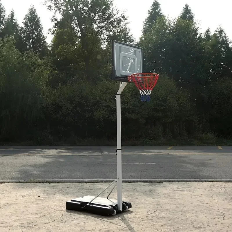 

2026 Teen Basketball Hoop Portable Height Adjustable Stand Ideal For Outdoor Practice