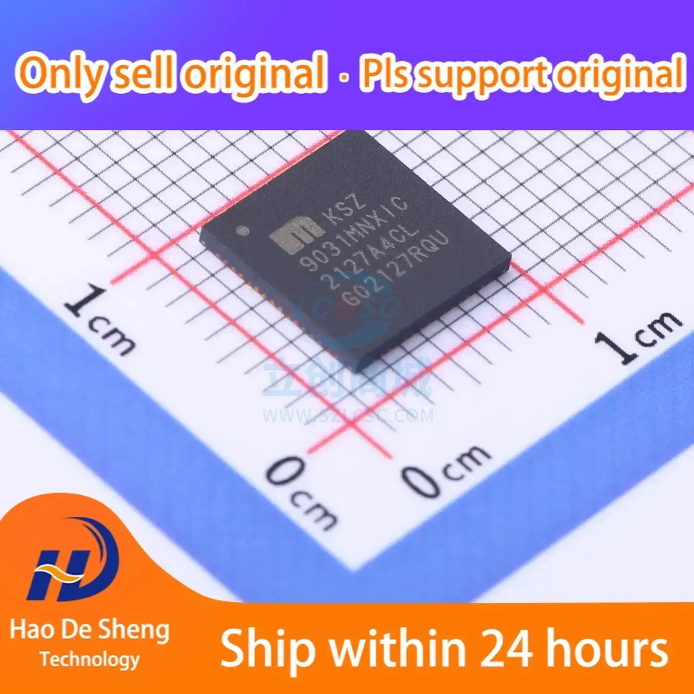

10 шт./лот 9031MNXIC KSZ9031MNXIC QFN-64 Новые оригинальные в наличии