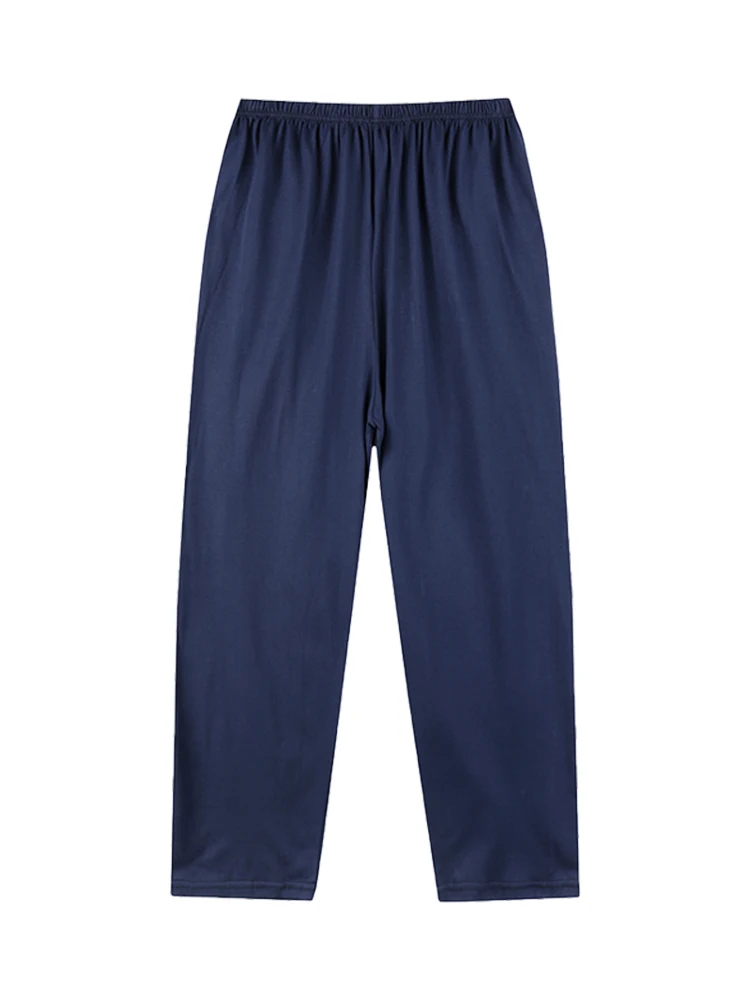 plus Size Men's Cotton Sport Pants Thin Casual Home Leisure Long Pants Comfortable Spring Autumn Sle Pure Cotton Spwear