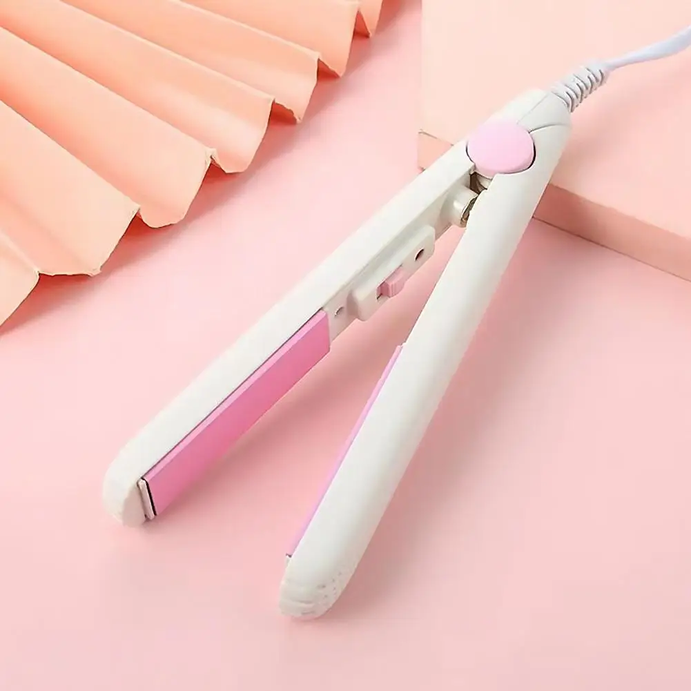 Hair Straightener for Hair Mini Flat Iron Styling Tools & Appliances Brush Beard Salon Hair Curler Professional Hot Comb - image 6