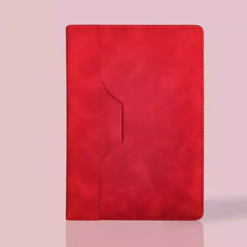 2025customized.Pu Leather notebook Promotional Corporate and School 2025 Business Notebook with Customized printin