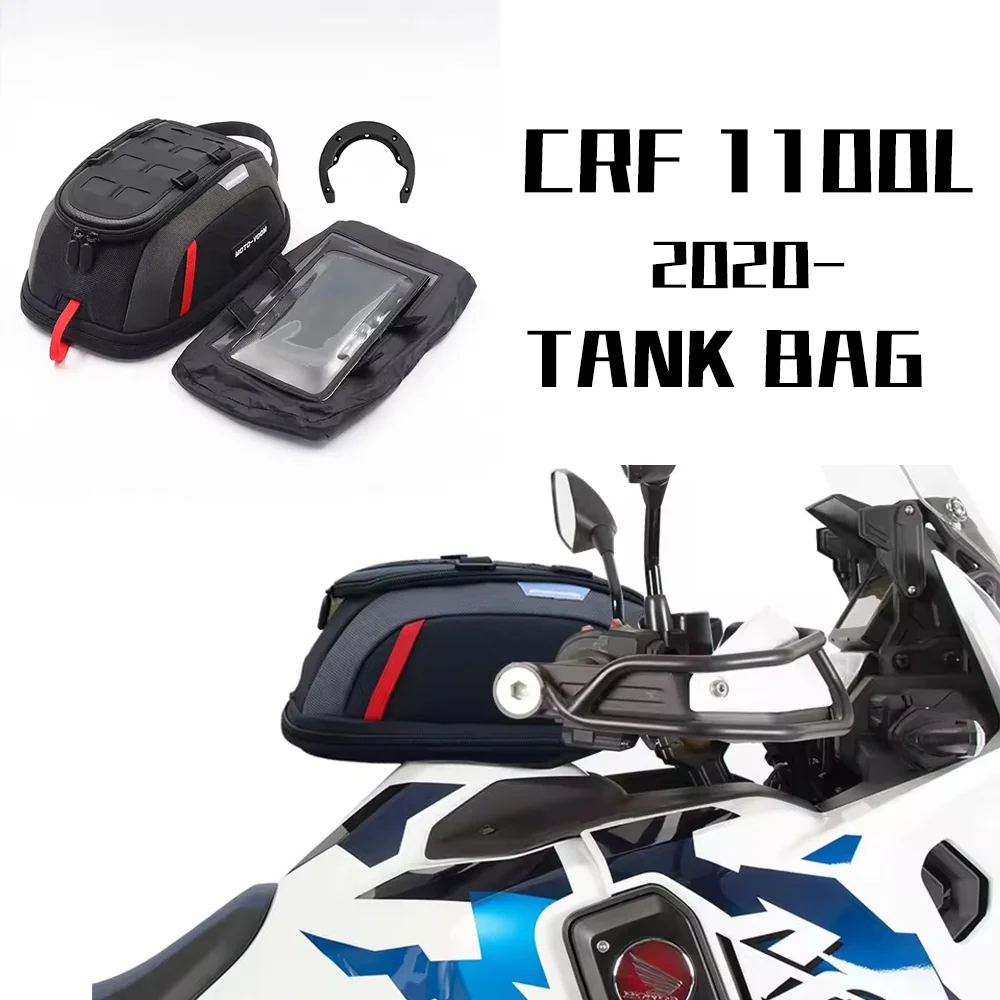 

2020-2025 CRF 1100L Tank Bag For Honda CRF 1100L Africa Twin CRF1100L Africa Twin Adventure Magnetic Tank Bag Quick Tank Bag