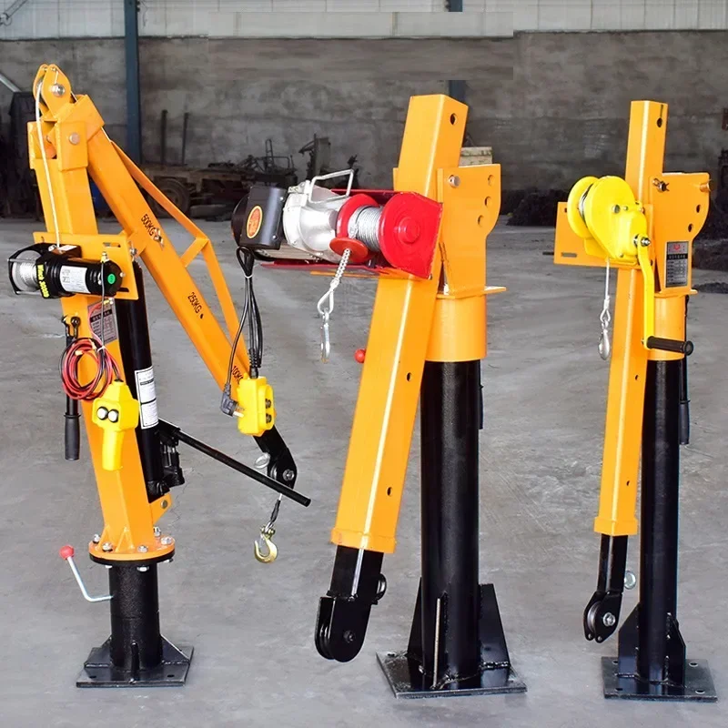 Load 1000KG  Jib Crane 1/2 Ton Hot Selling Cheaper 500kg Jib Crane Price Workshop Standing Floor Mounted Jib Crane