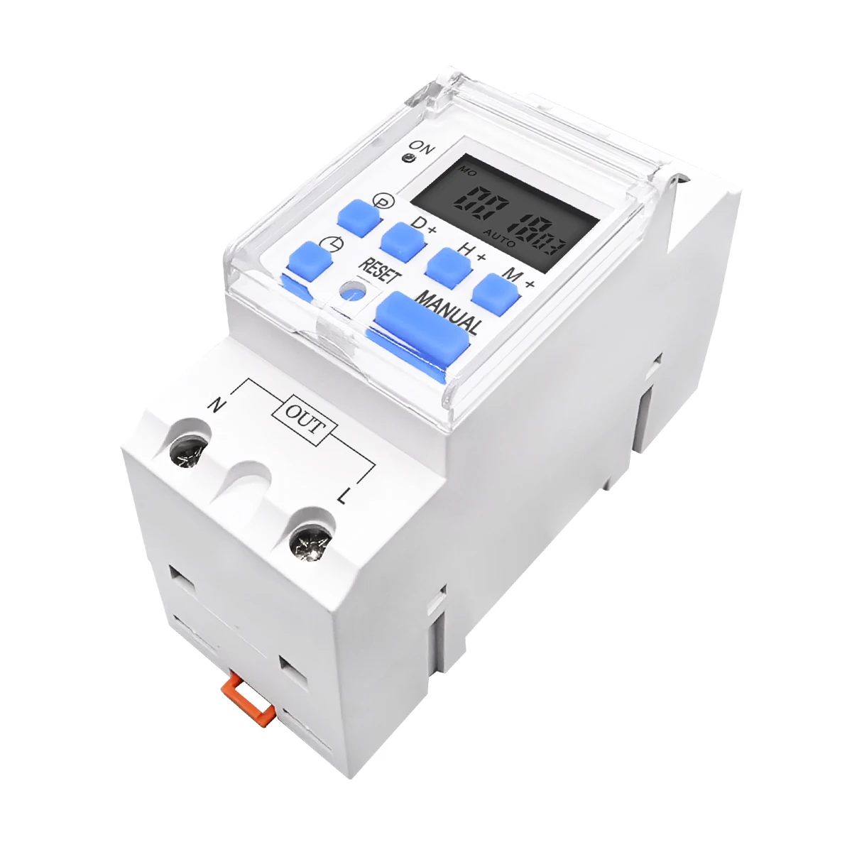 TOMZN New type Din Rail single phase Weekly 7 Days Programmable Digital TIME SWITCH Relay Timer  AC 220V 230V 12V 24V 48V 16A