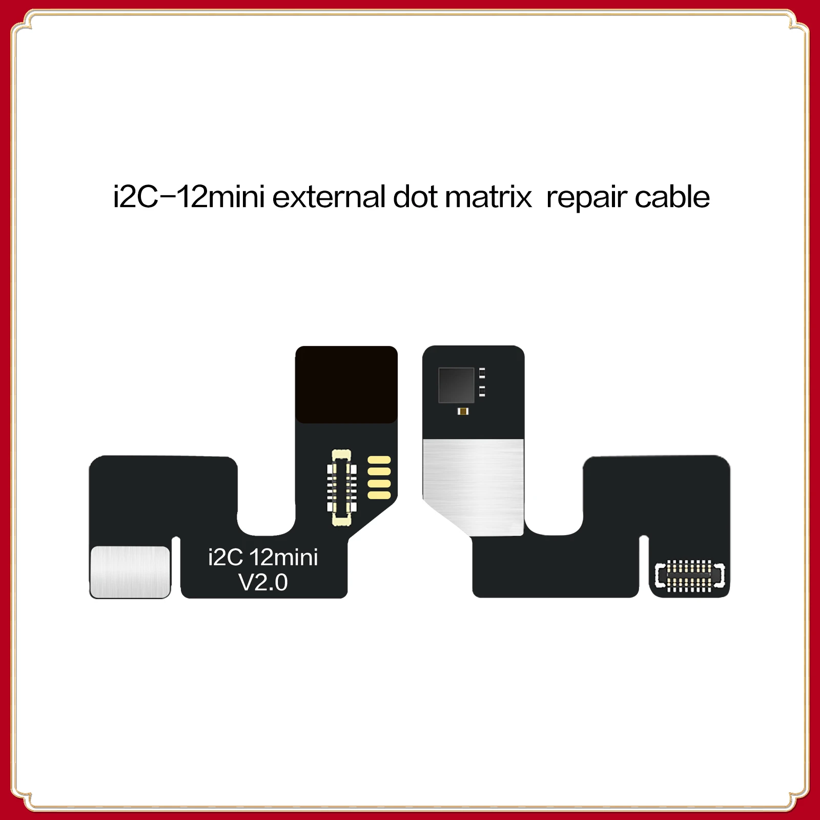 

I2C External Dot Matrix Flex Cable for iPhone 12Mini Apply to MC14 Dot Matrix Face Repair Device