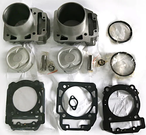 

Комплект цилиндров двигателя мотоцикла 91 мм с прокладкой поршневых колец, новый цилиндр двигателя для Can-Am Commander BRP Outlander800