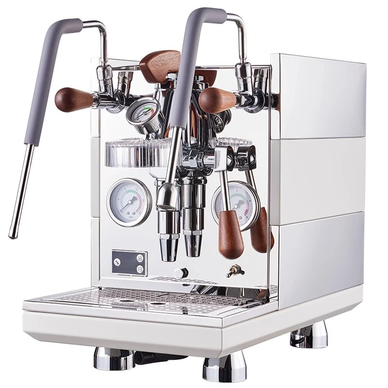Coffee machine, double boiler Italian pure copper