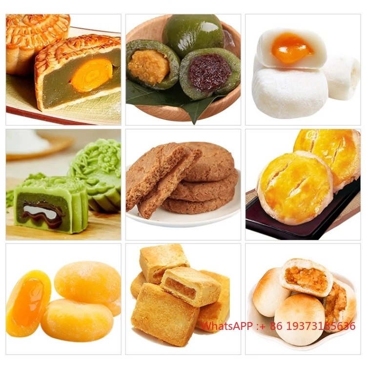 Multifunction Encrusting Machine Bakery Mochi Maker Bakery Mochi Making Production Line Kubba Making Machine