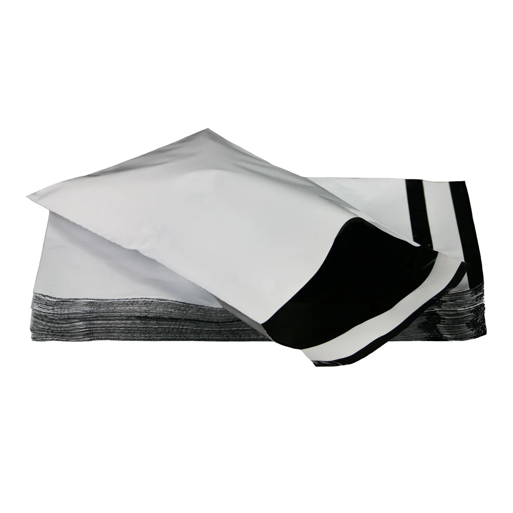 100 แพ็คถุงโพลีเมลเลอร์ปิดผนึกเอง 10x13 นิ้วกันน้ำทนทานซองจดหมายการจัดส่งของขวัญเอกสารและสิ่งของดูแลส่วนบุคคล