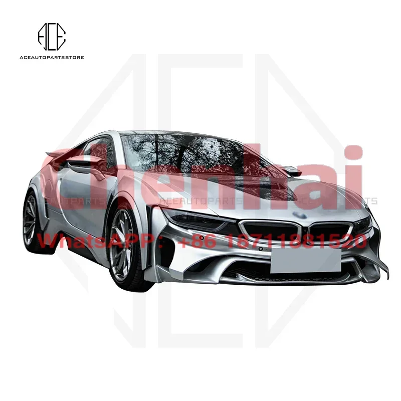 2014-2019 Wide Body kit for  i8 fiber glass auto parts high quality