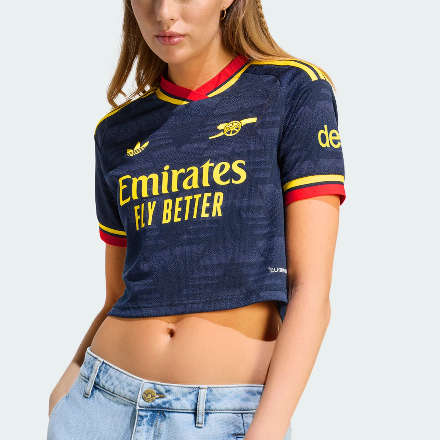 Adidas genuine clover women's classic fashion sports short sleeved T-shirt KB5587