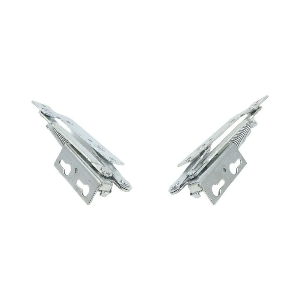 Pair of steel lift up hinge flap supports for sofa cabinet bed with 240N spring force and 80 degree opening range