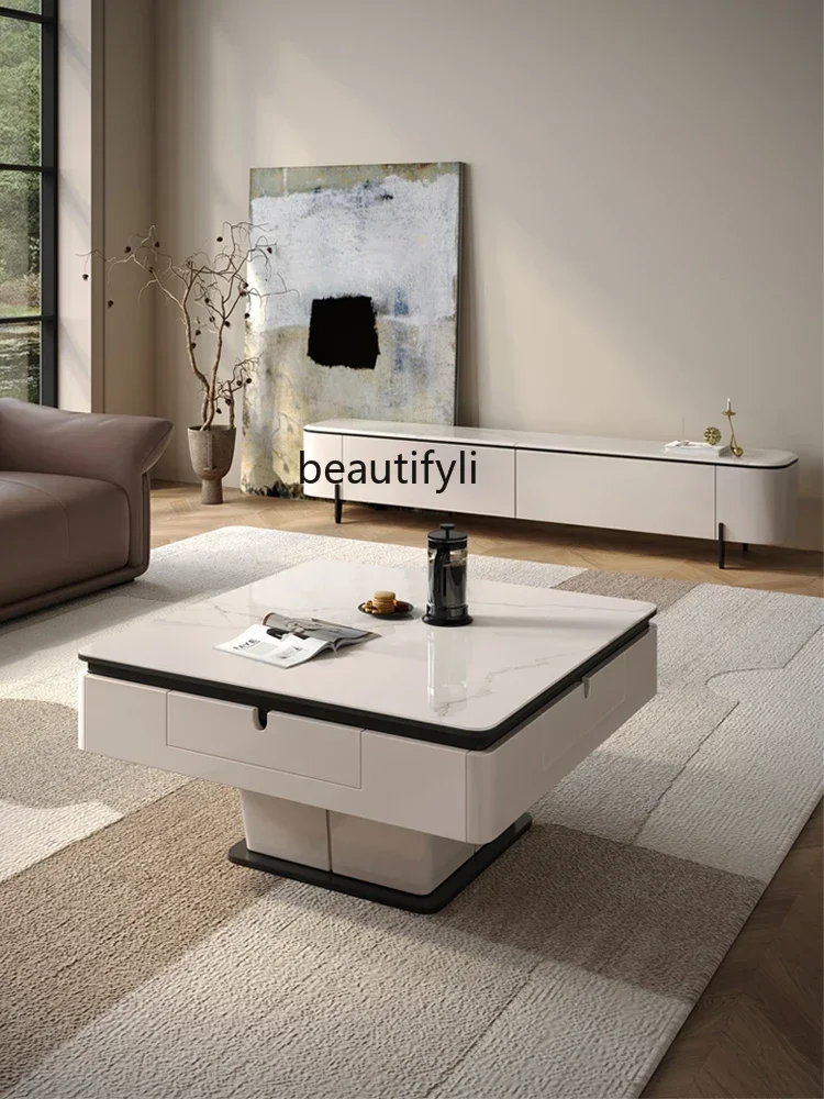 182C Подъемный стол для маджонга, простой, полностью автоматический, многофункциональный, журнальный столик, машина для маджонга, обеденный стол, встроенный дом