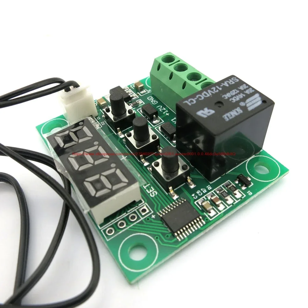 W1209 Digital temperature controller,  temperature control switch sensor, 12V high precision tempera