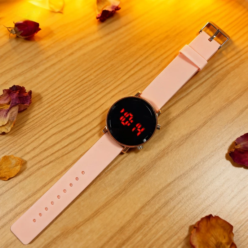 

Лидер продаж, модные женские светодиодные цифровые часы, простые часы для отдыха, мужские и женские спортивные электронные часы Reloj Digital