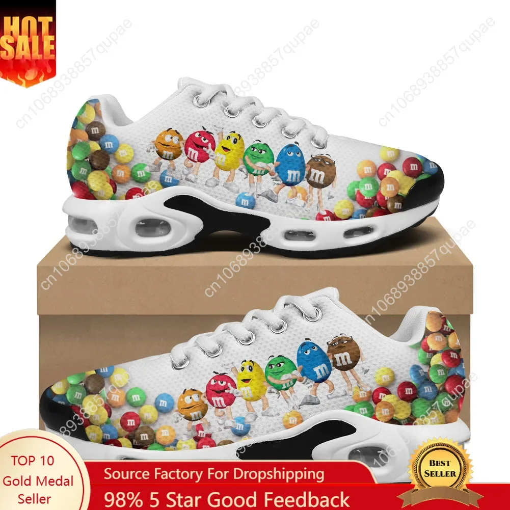 

M Chocolate Candy Air Cushion Sneakers Mens Womens Teenager Lightweight Sports shoes High Quality Custom Leisure Mesh Sneaker