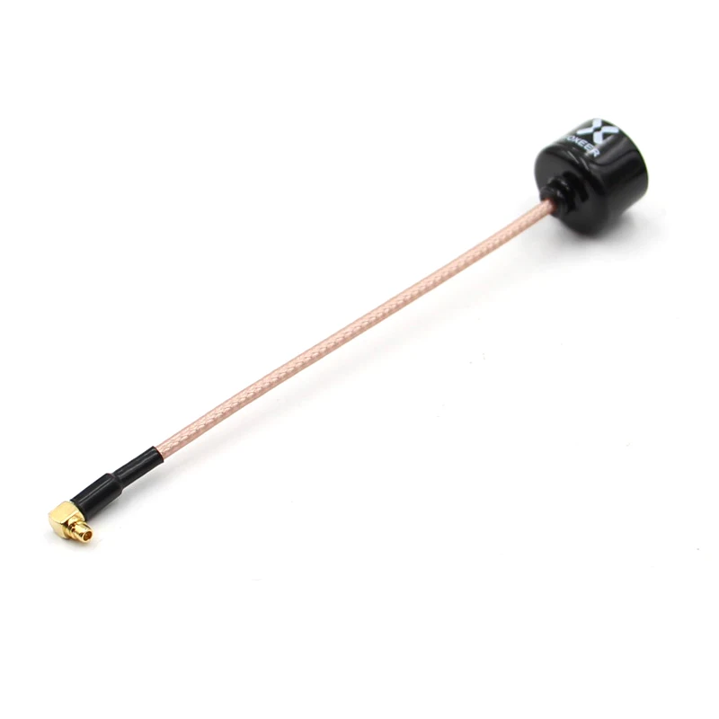 Foxeer Lollipop V3 Micro 3 RHCP Angle-MMCX Antenna 120mm / 63mm 5.8GHz 2.5Dbi Black Suitable RC FPV Racing Drones Accessorie