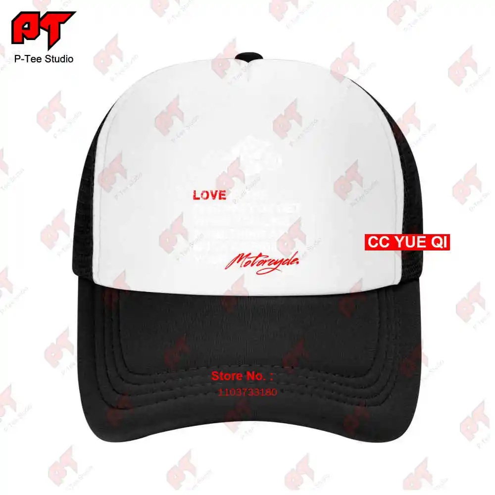 Sportbike Love Is The Feeling You Get When Like Something Baseball Caps Truck Cap GRS1