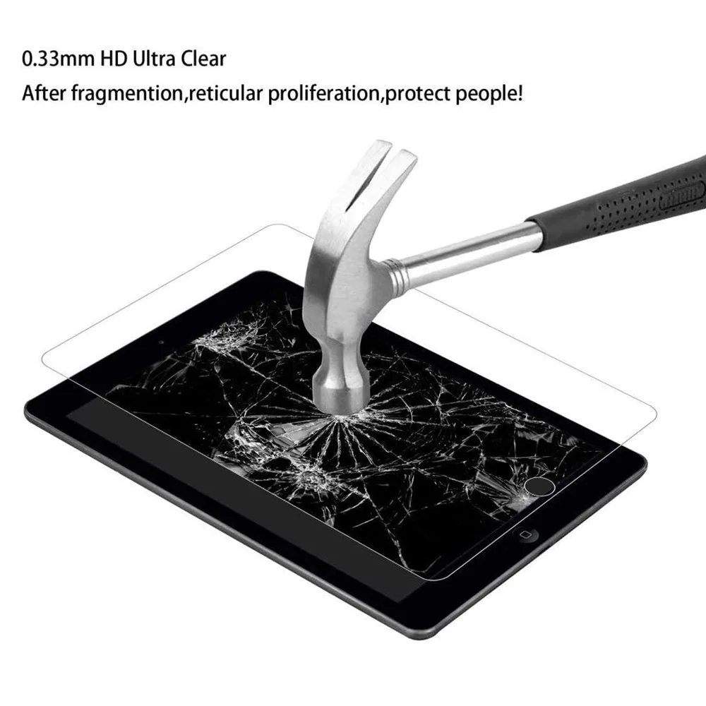 (3 opakowania) szkło hartowane do Apple iPad 6 9.7 2018 6 generacji A1893 A1954 Anti-Scratch Tablet Screen Protector Film