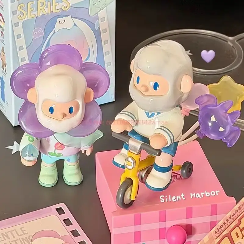 

New Hot Farmer Bob Flashing Back Series Blind Box Mystery Box Dolls Desktop Decoration Girl'S Birthday Surprise Christmas Gift