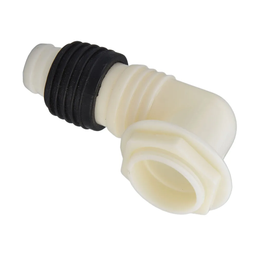 

Leak-Proof Square Floor Drain ABS Anti-Odor Drain Connector Brass White Pipe Joint Balcony
