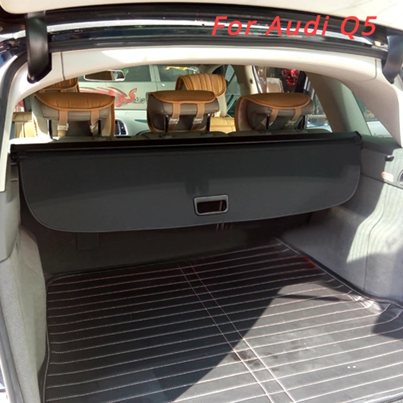 

Trunk Cargo Cover for Audi Q5 Security Shield Rear Luggage Curtain Retractable Partition Privacy Car Accessories Organizer