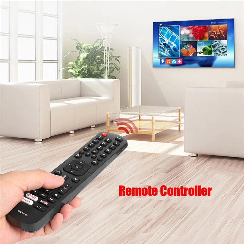 EN2X27HS Control remoto de TV para HISENSE LEDD50K300P H40M3300 H43M3000 HE43K300UWTS HE49K300UWTS HE50K3300UWTS