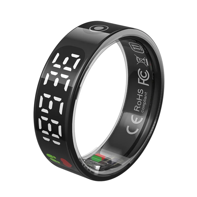 FC-[IANC-AB01] Smart Ring Ring Withdisplay Screen Andtouch Health Manager Gesture Operated Sleep Monitor No.10