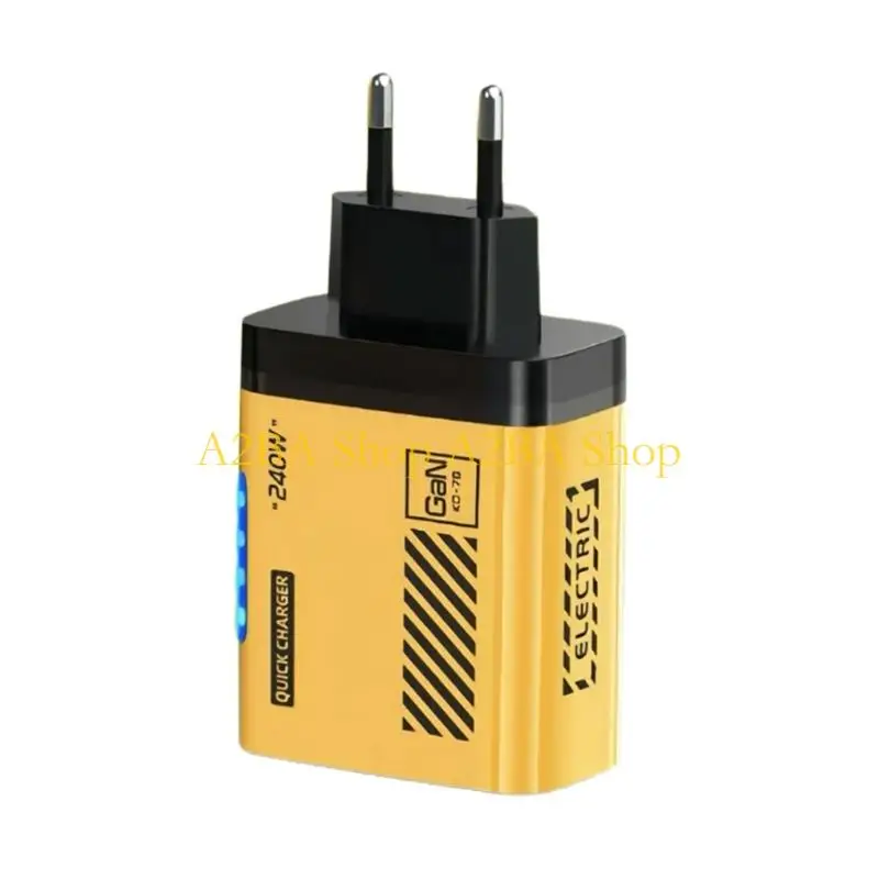 A2BA Portable USB C Fast Chargers 240W With LED Compactly Size Charging Hubs