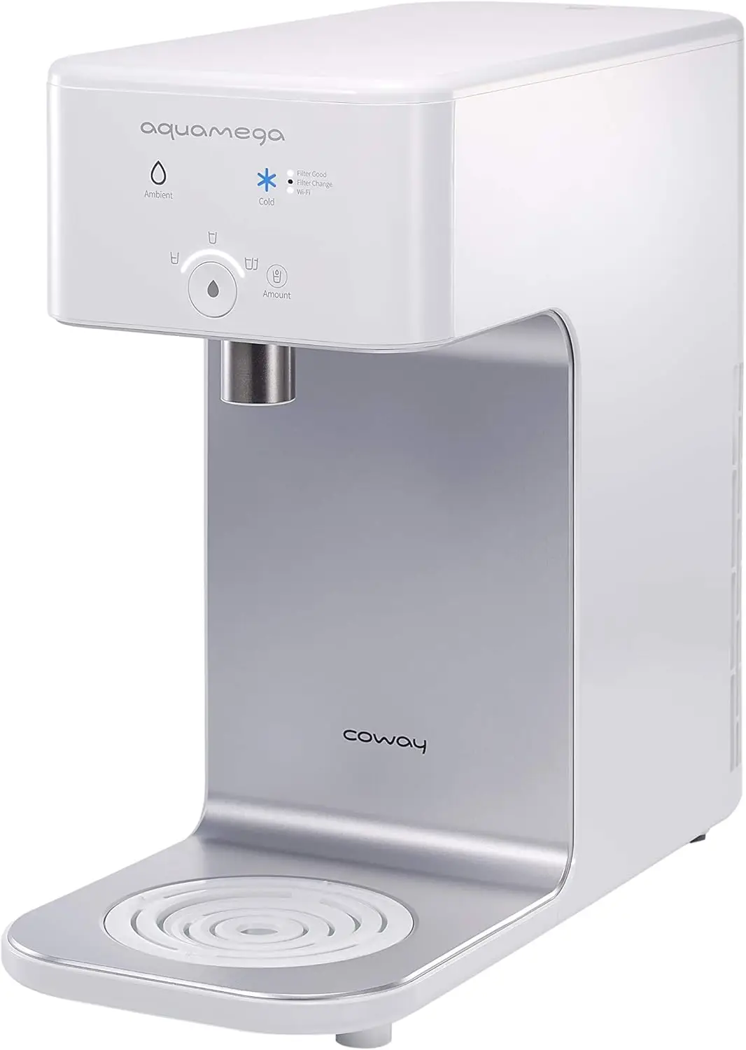 Coway-purificador de agua para encimera Aquamega 200C, con ajuste de agua fría, un nuevo filtro avanzado Coway io-care app, conectividad