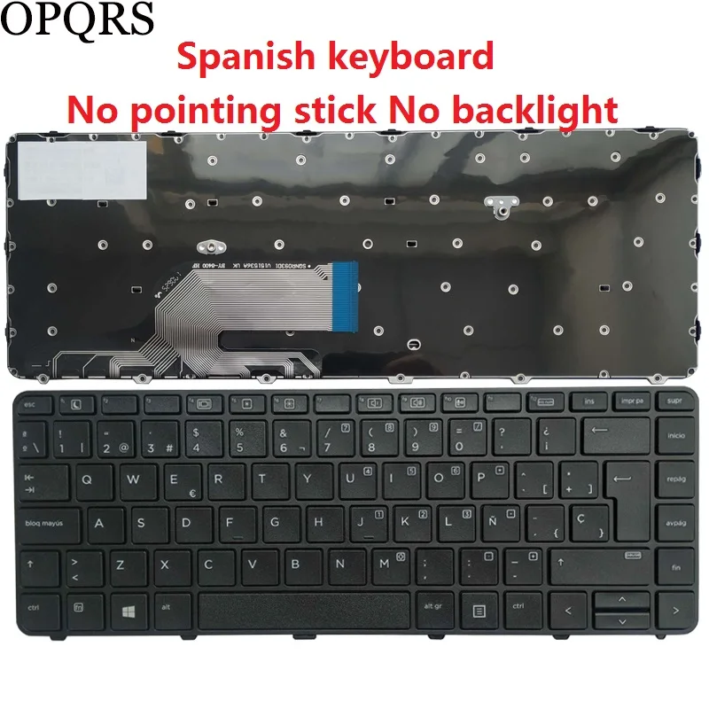 NEW For HP Probook 430 G3 430 G4 440 G3 440 G4 445 G3 640 G2 645 G2 US/Spanish Laptop Keyboard No Pointing stick