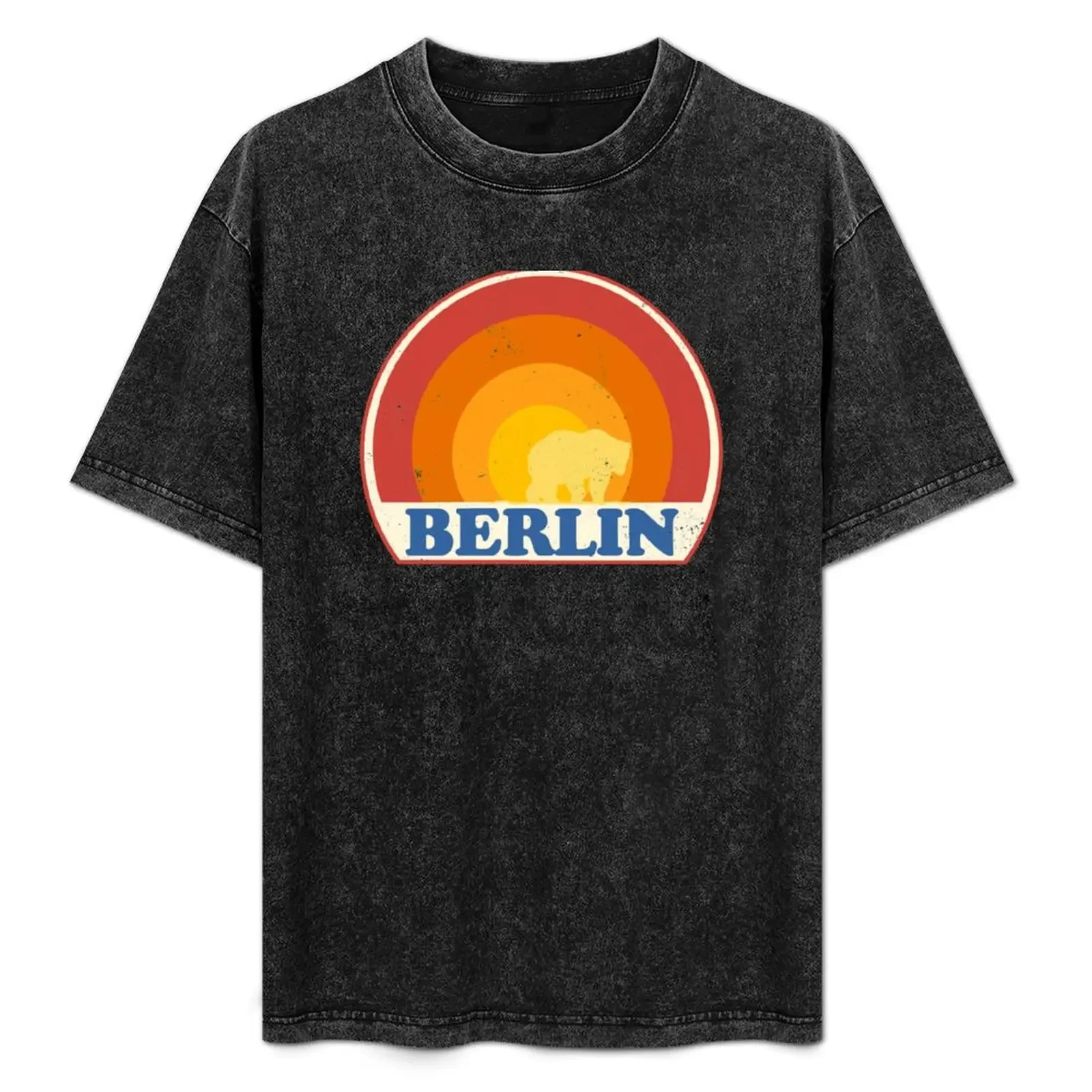 

Berlin Bear Shirt Vintage Berlin T-Shirt topping Luxury man Aesthetic clothing Short sleeve tee men